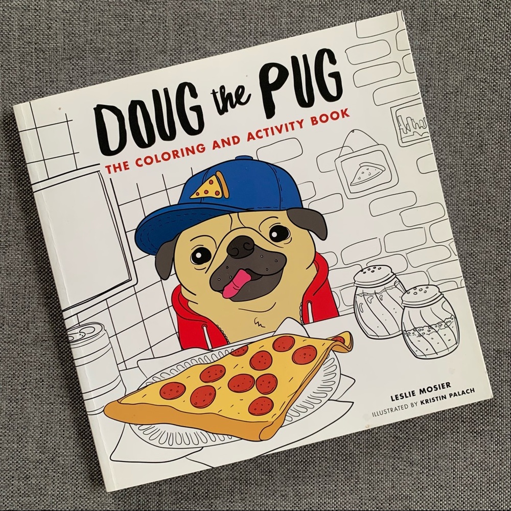 EUC Doug the Pug Coloring Activity Book